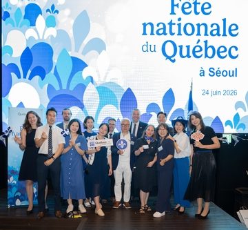 Le Québec célèbre sa fête nationale et ses 35 ans de présence en Corée